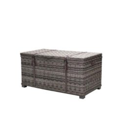 Avallon Trunk Storage Chest Hickory Closed