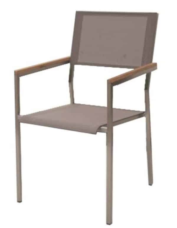Acacia Dining Chair side