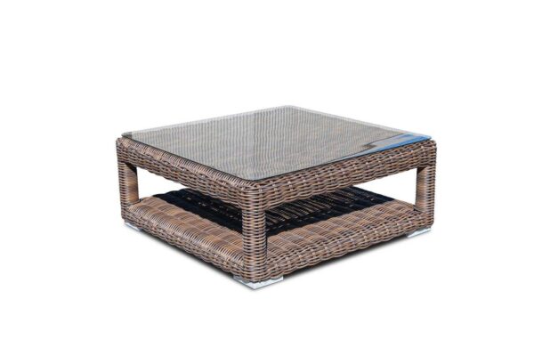 Cosmos coffee tableSQ sidebrown