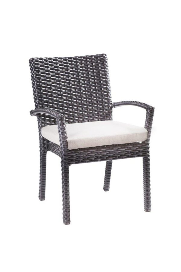 Trillium Arm dining chair front