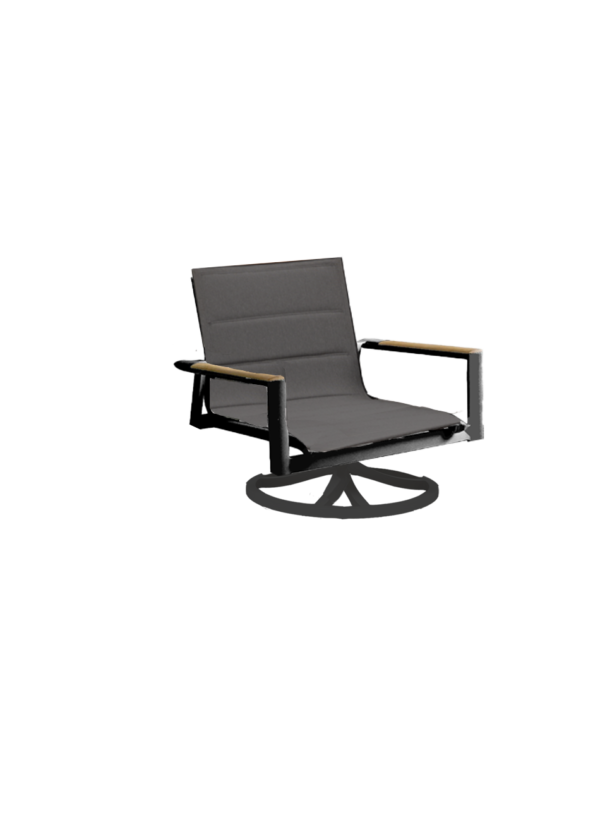 Atlas Padded Swivel Club Chair