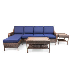 Cambridge 5-Piece Chaise Sectional Set