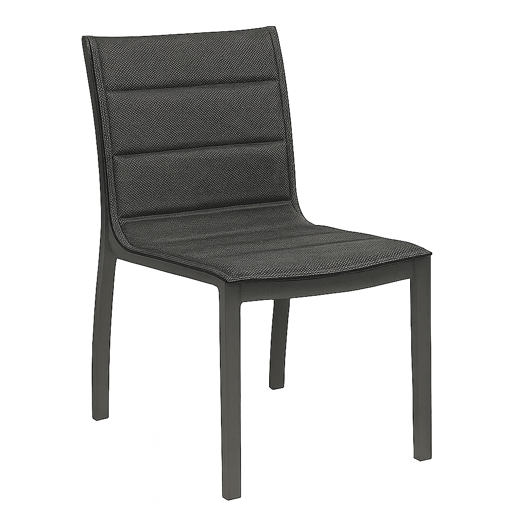 Harbour Padded Sling Armless Dining Chair 2 Harbour Padded Sling Armless Dining Chair - Image 2