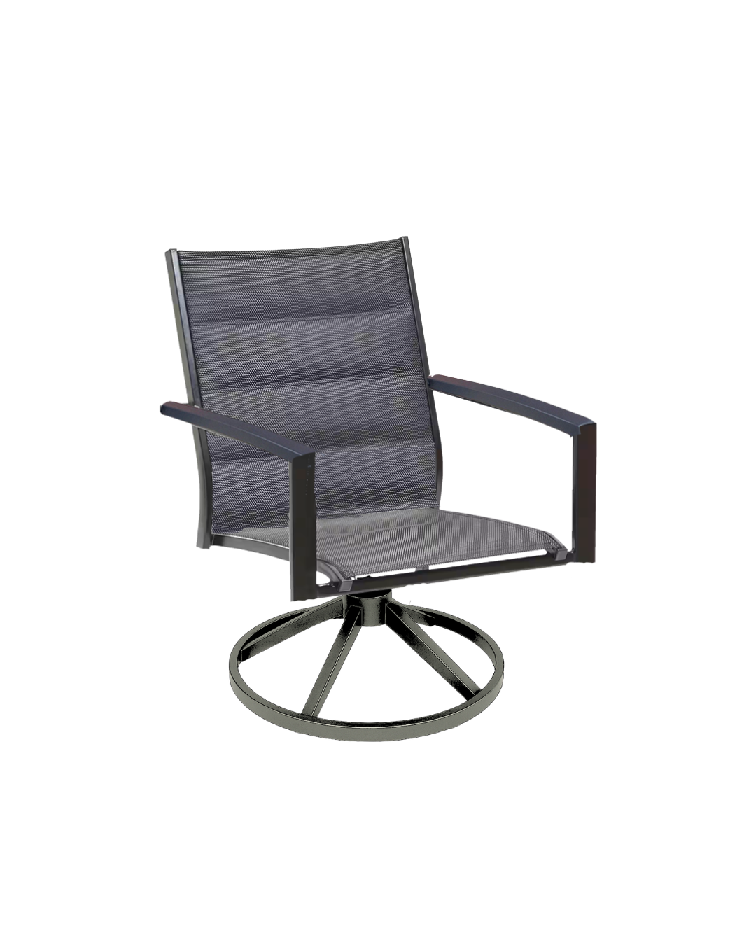 Harbour Padded Sling Swivel Dining Chair 3 Harbour Padded Sling Swivel Dining Chair - Image 3